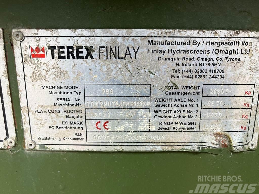 Terex Finlay 790 SCREENER PRODUCTIVITY UP TO 250 ton/h - Seulat