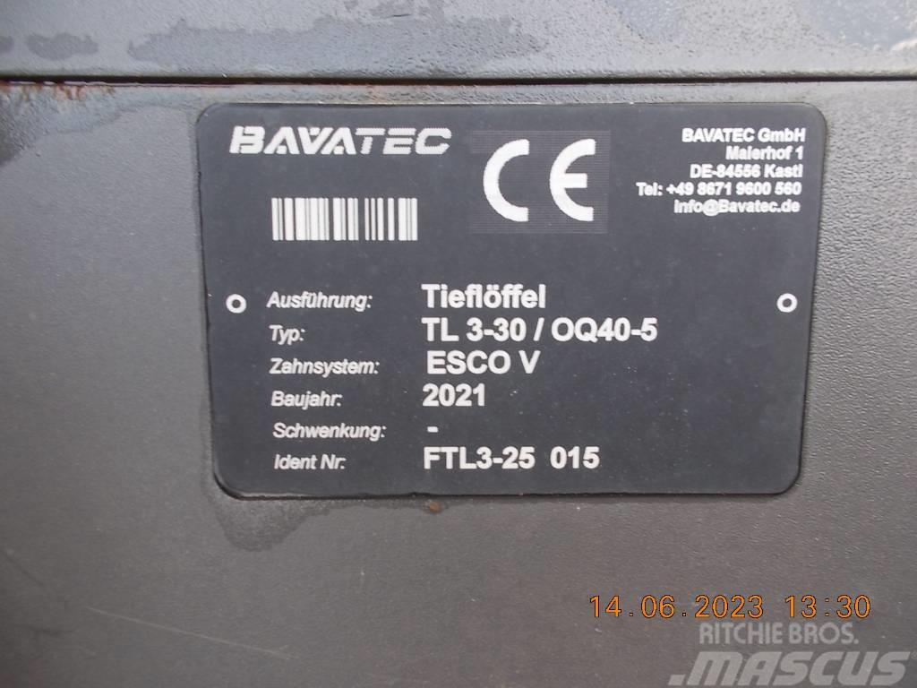  Bavatec Tieflöffel 300mm, OQ40-5 Kaivuulaitteet