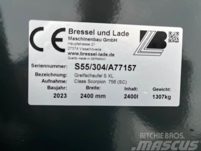 Bressel UND LADE S55 Greifschaufel S XL, 2.400 mm Muut maatalouskoneet
