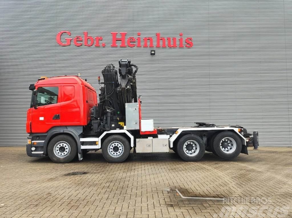 Fassi F800XP 6 x Hydr. Frontabstutzung Jip 7 x Hydr. Sca Mobiilinosturit