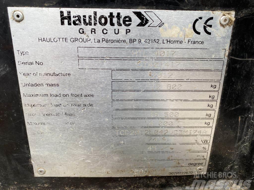 Haulotte HTL 4017 - 4X4X4 - 5.617 HOURS - 17 METER - 4.000 Kurottajat