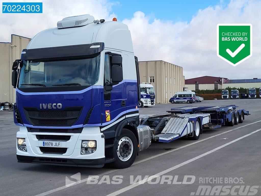Iveco Stralis 500 4X2 ROLFO Truck transporter Standklima Autonkuljetusautot