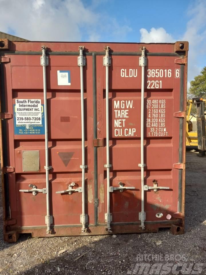 CIMC 20 foot Used Water Tight Shipping Container Täyskonttiperävaunut