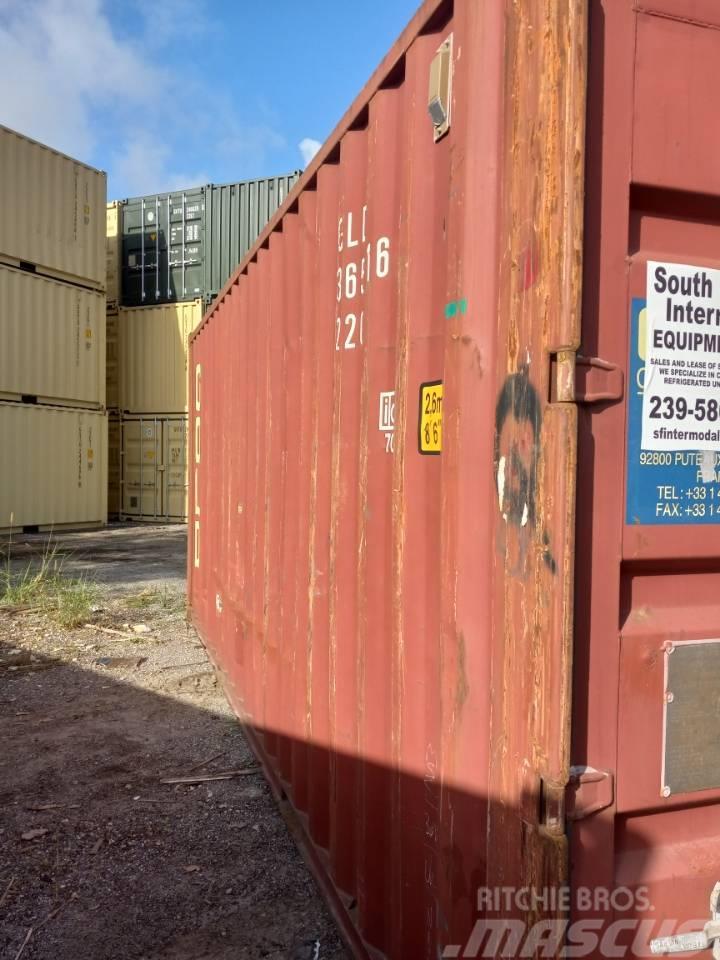 CIMC 20 foot Used Water Tight Shipping Container Täyskonttiperävaunut