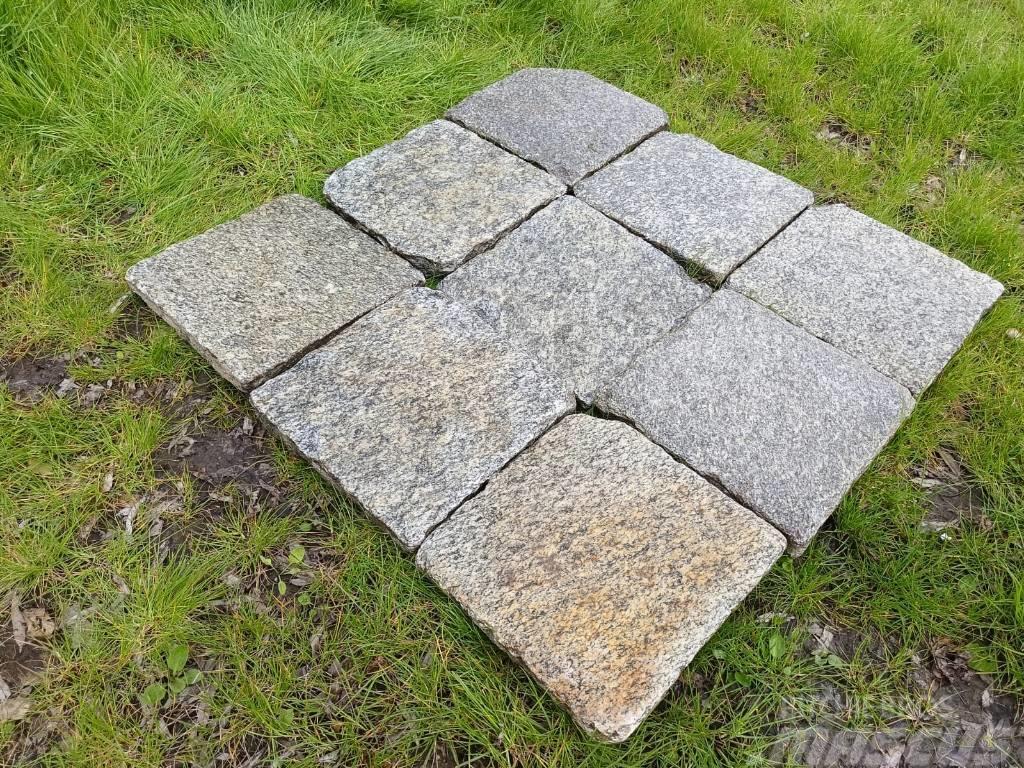 graniet natuursteen 40x40x7-8 cm 300m2 ruw/glad te Muut koneet