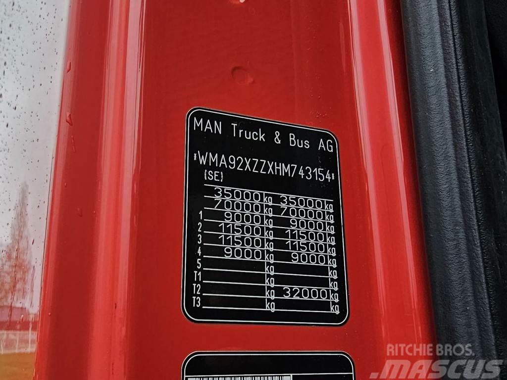 MAN TGX 35.500 8x4-4 / HOOKLIFT / ABROLKIPPER Koukkulava kuorma-autot