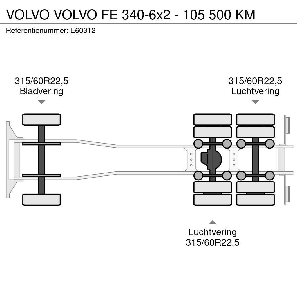 Volvo FE 340-6x2 - 105 500 KM Hinausautot