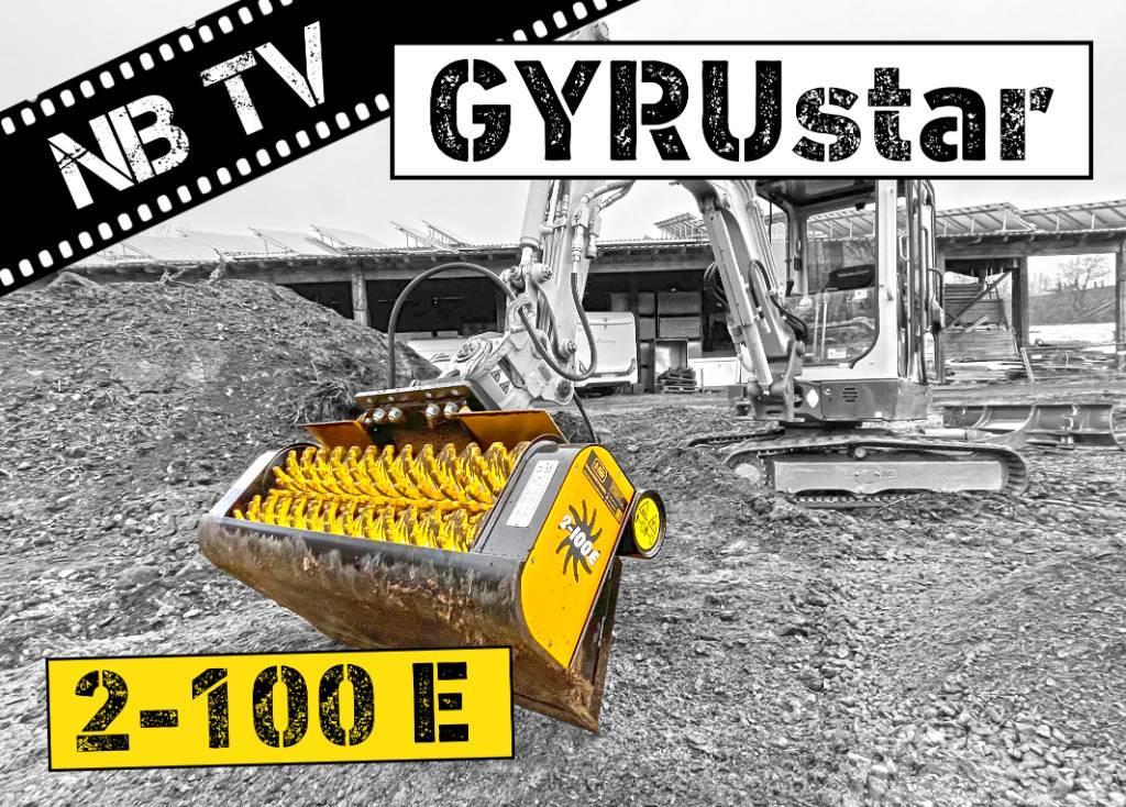 Gyru-Star 2-100E | Schaufelseparator für Minibagger Seulakauhat