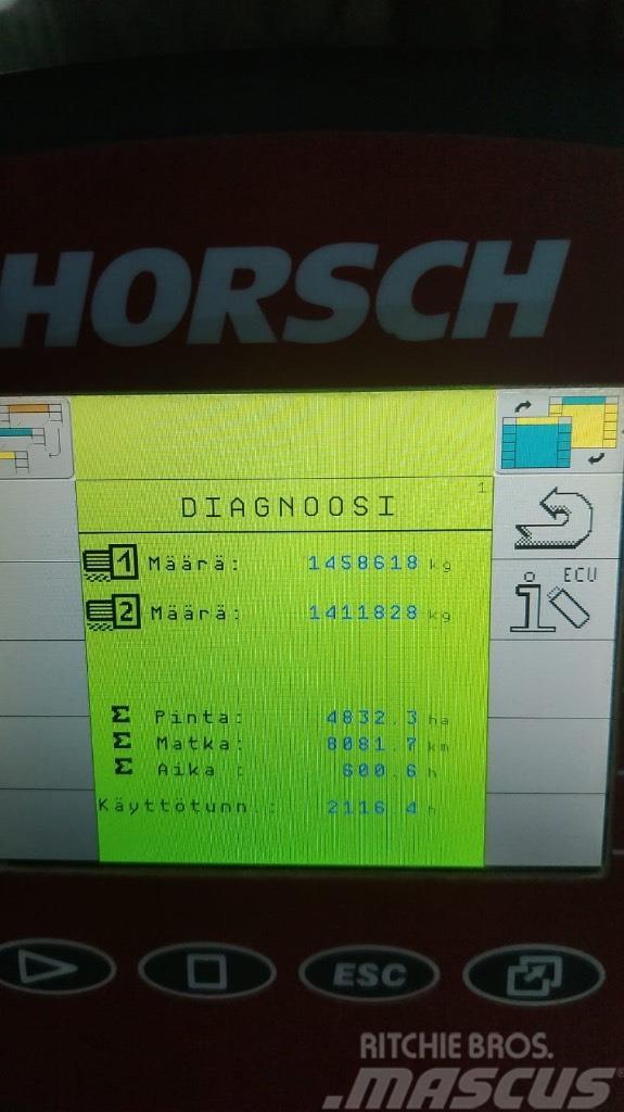 Horsch Pronto 6 DC PFF Kylvökoneet