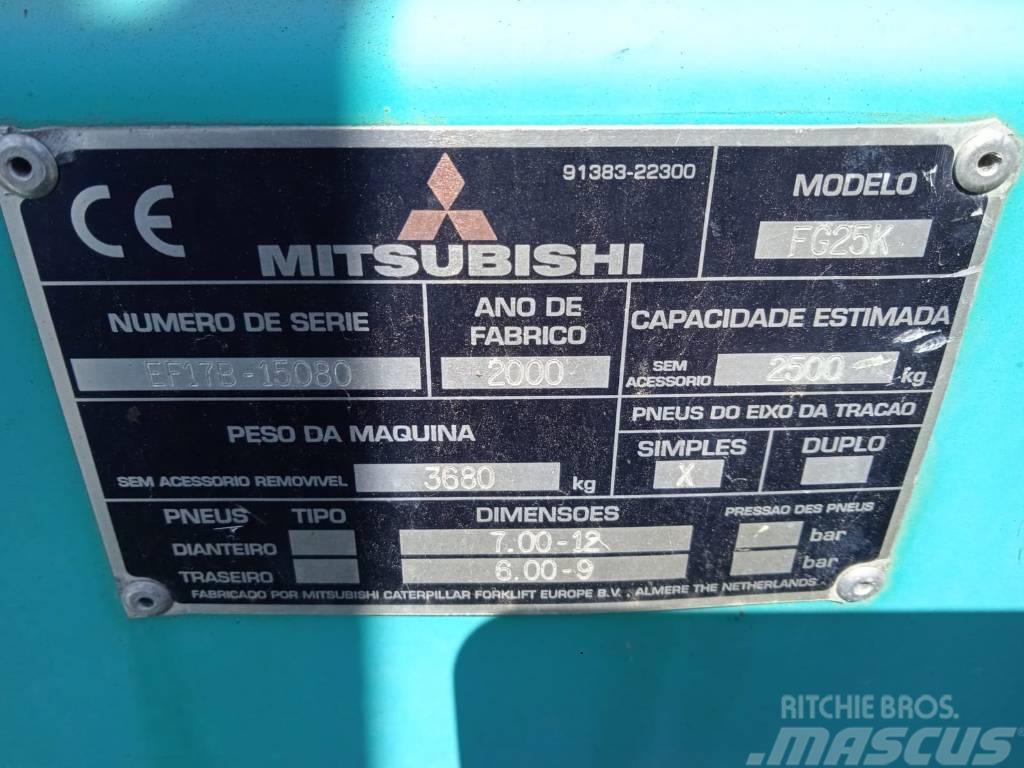 Mitsubishi FG25K Nestekaasutrukit