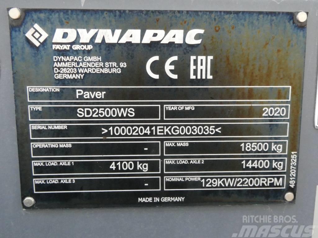 Dynapac SD 2500 WS Asfalttikoneet