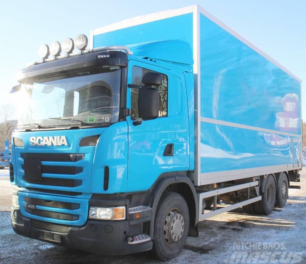 Scania G 400 6x2*4 skåpbil Umpikorikuorma-autot