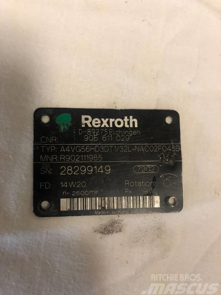 Rexroth A4VG56HD3DT1/32L-NAC02FO43D Muut