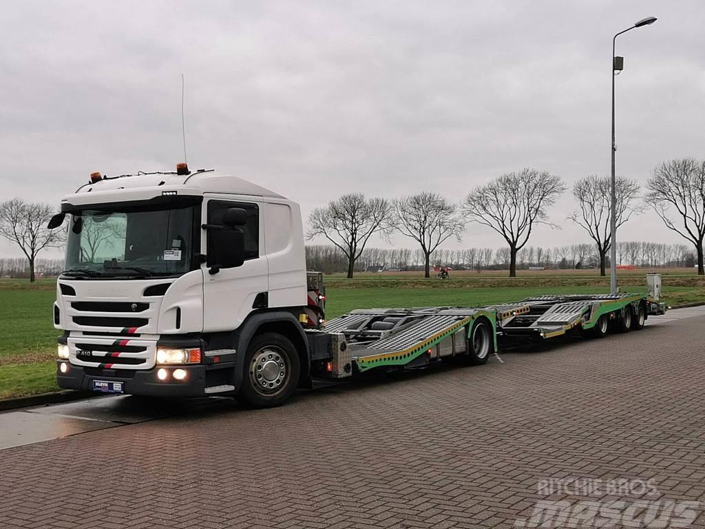 Scania P410 truck transporter Autonkuljetusautot