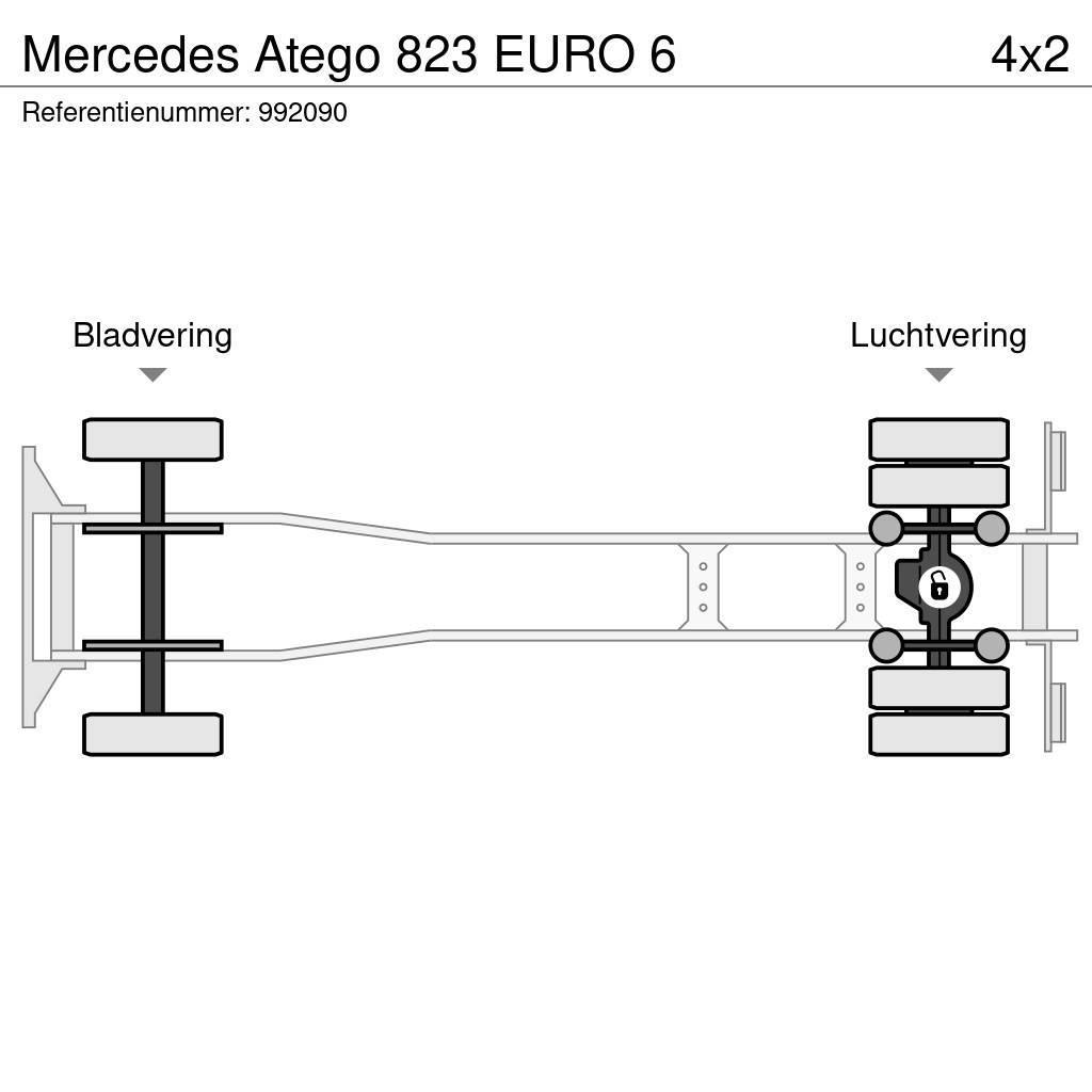 Mercedes-Benz Atego 823 EURO 6 Pressukapelli kuorma-autot