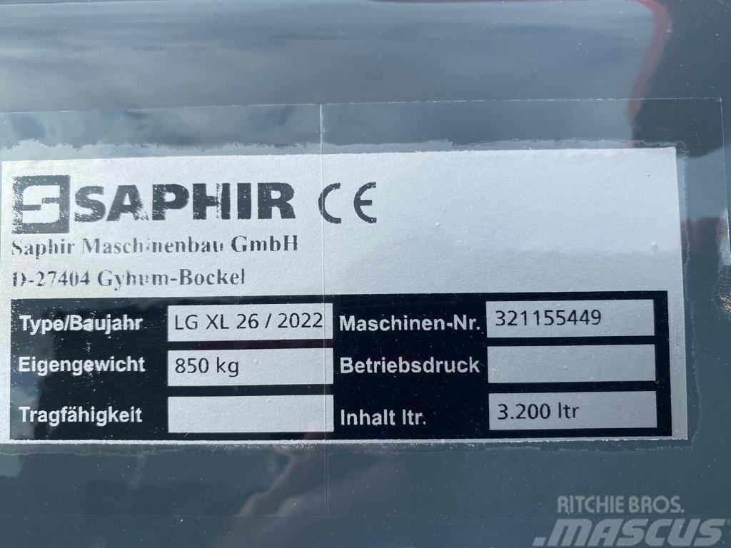 Saphir Leichtgutschaufel LG XL 26 + Ladevolumenerhöhung Lisävarusteet ja komponentit
