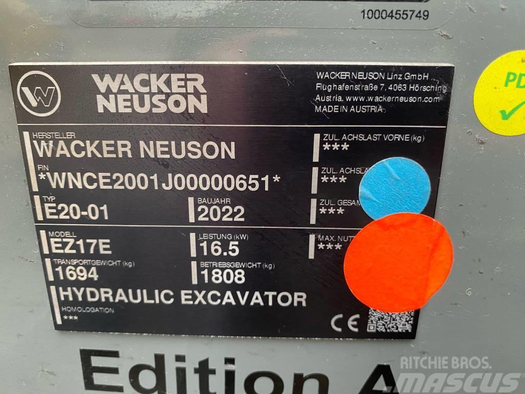 Wacker Neuson EZ17e Telakaivukoneet