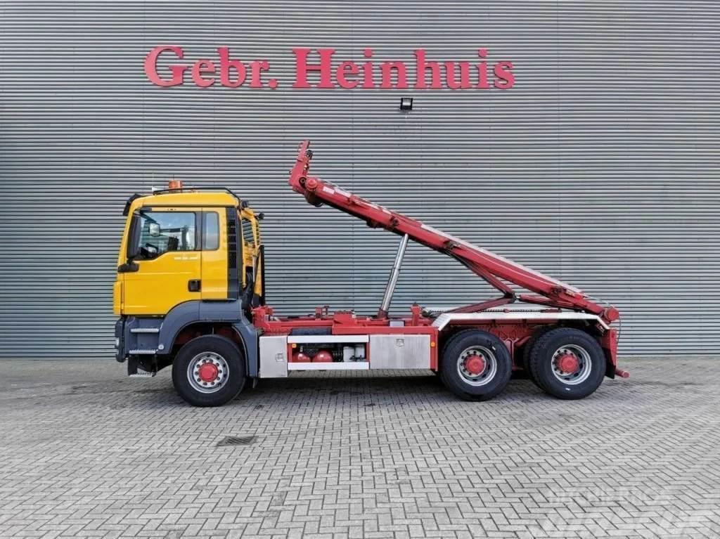 MAN TGS 26.480 6x6 HTS 30 Tons NCH System NL Truck Top Koukkulava kuorma-autot
