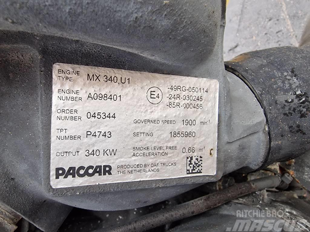 Paccar MX340.U1 Moottorit