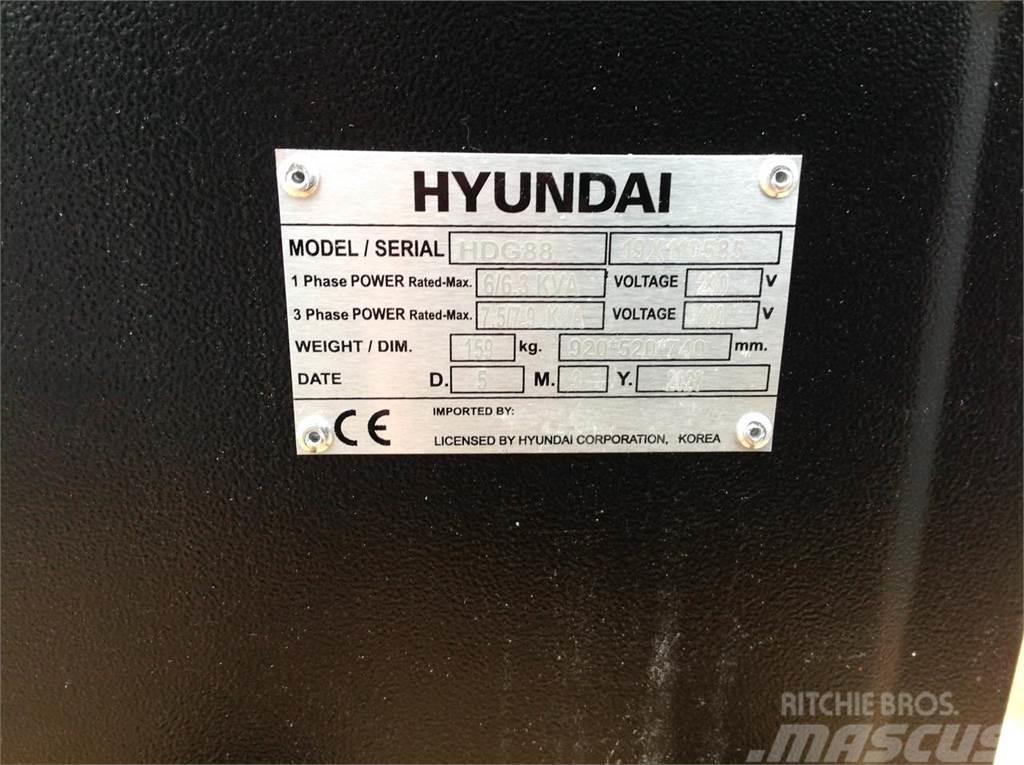 Hyundai Aggregaat HDG 88 Bensiinigeneraattorit