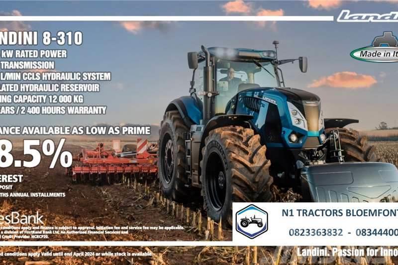 Landini PROMO - Landini 8-310 (215kW) Traktorit