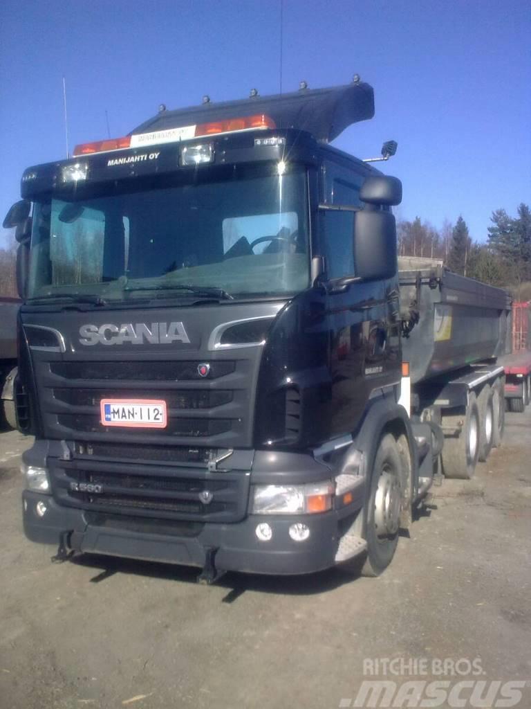 Scania monikäyttö autoja Sora- ja kippiautot