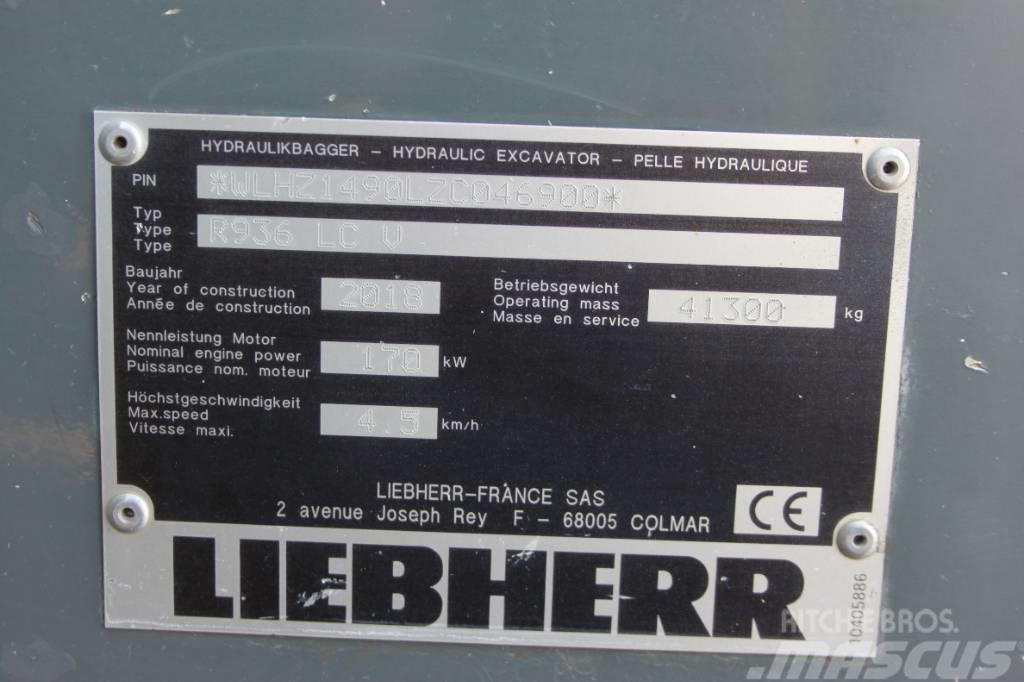 Liebherr R 936 LC Telakaivukoneet