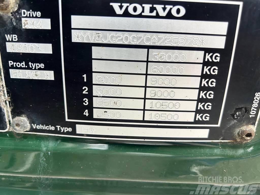 Volvo FM460 8X4 EEV + PTO Kuorma-autoalustat