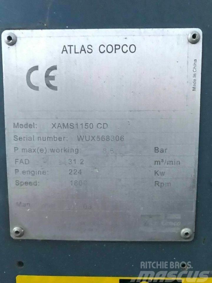 Atlas Copco XAMS 1150 Kompressorit