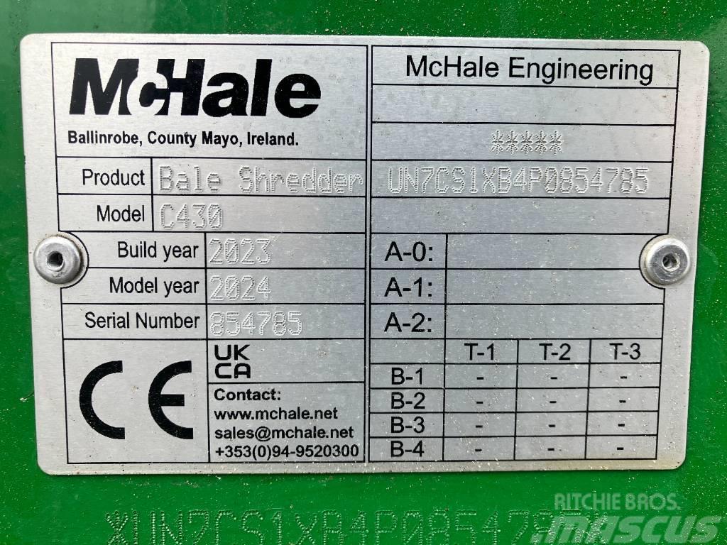 McHale C430  strömaskin Muut maatalouskoneet