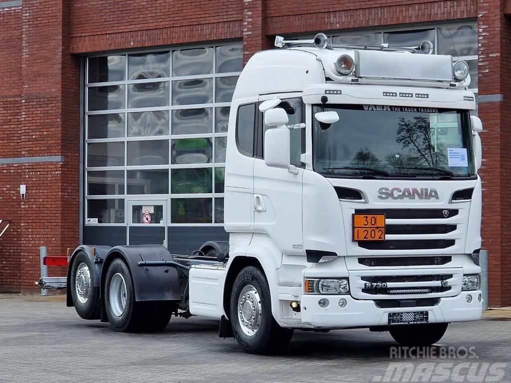 Scania R730 V8 Highline 6x2*4 - Chassis - Retarder - Full Kuorma-autoalustat