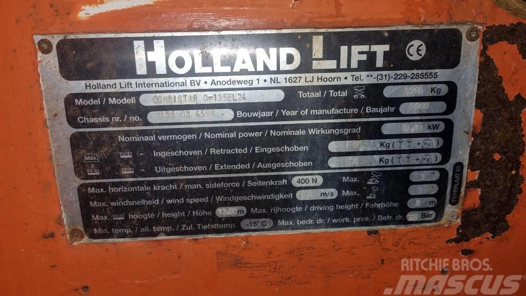 Holland Lift Q 135 EL 24 Saksilavat