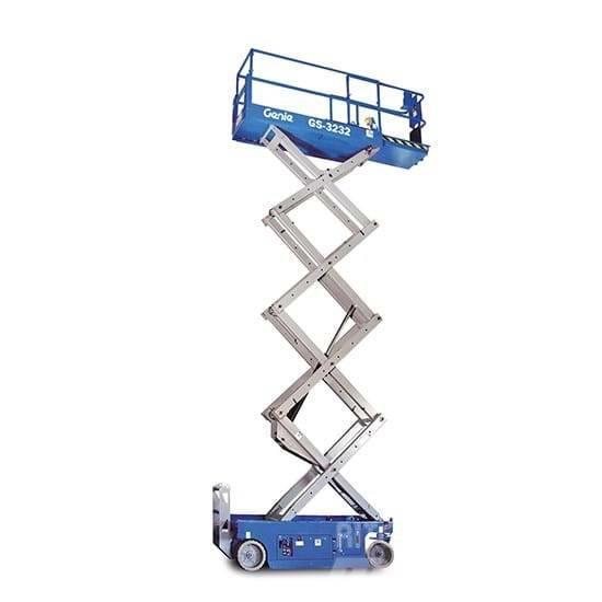 Genie GS 3232 E-Drive, new, 12m height with 81cm width Saksilavat
