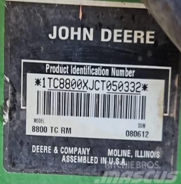 John Deere 8800 TC RM TerrainCut Päältäajettavat ruohonleikkurit