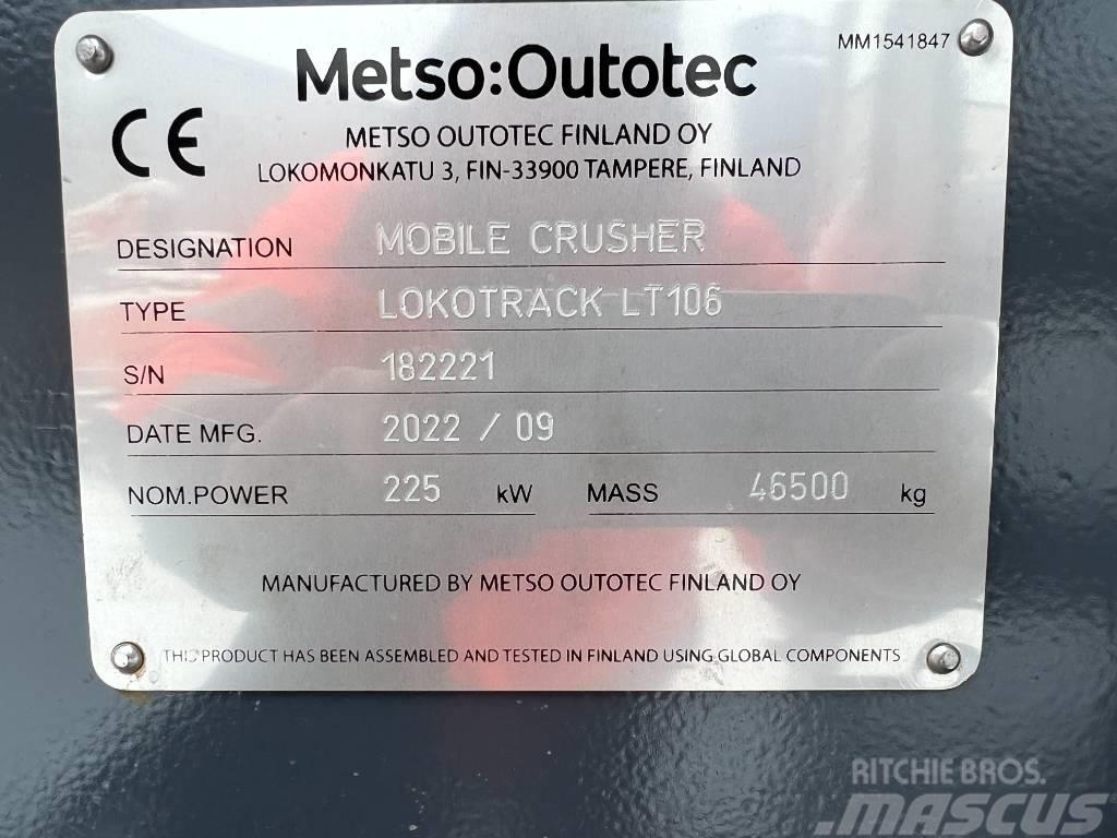 Metso LT106 Mobiilimurskaimet