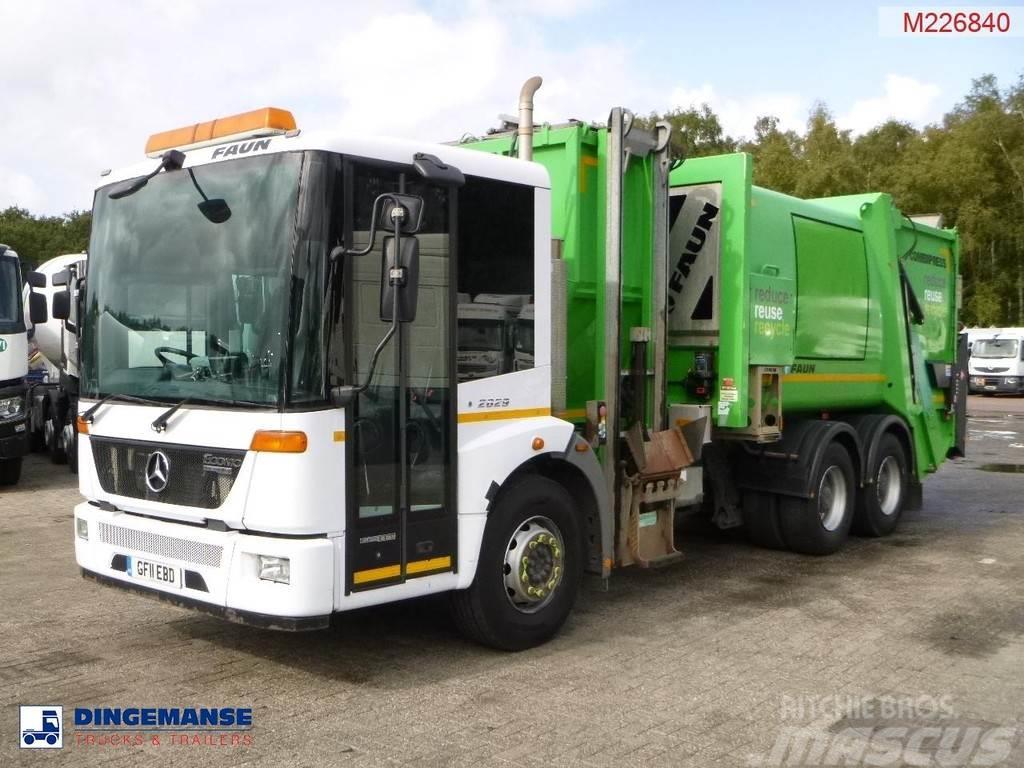 Mercedes-Benz Econic 2629LL 6x4 RHD Faun refuse truck Jäteautot