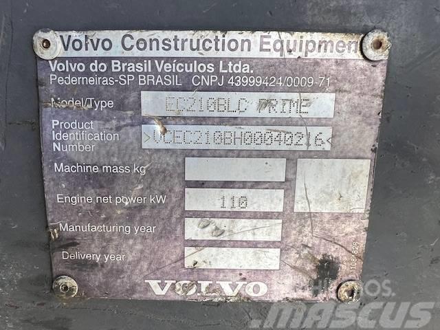 Volvo EC 210 B LC PRIME Telakaivukoneet