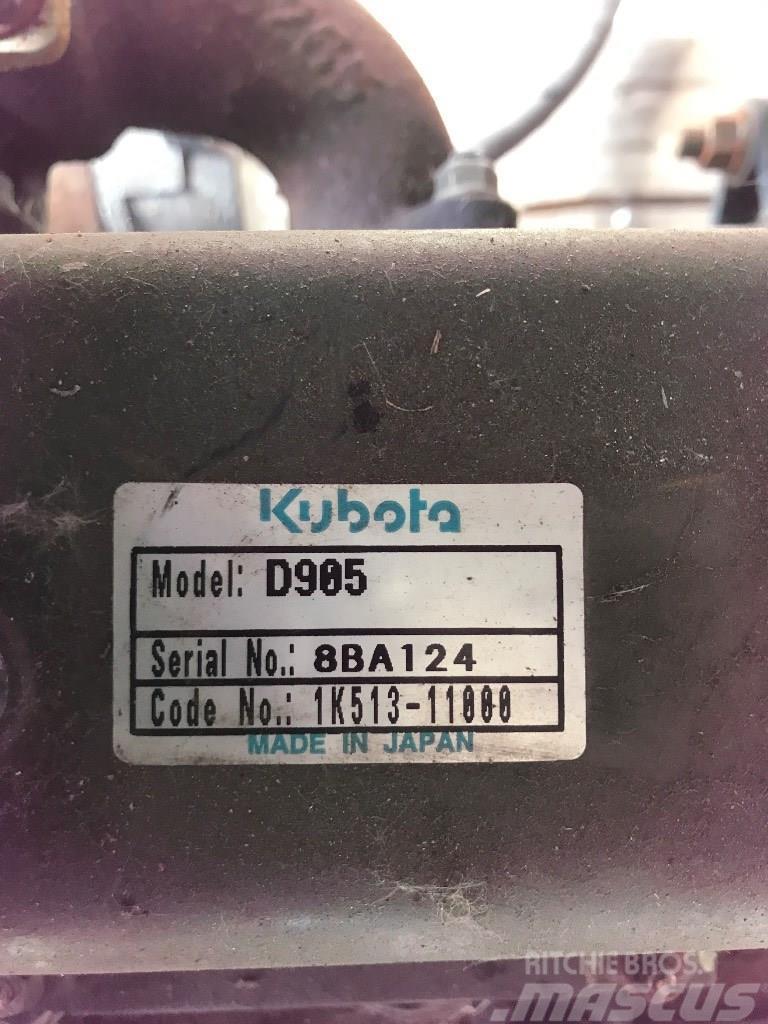 Kubota D905 Dieselgeneraattorit