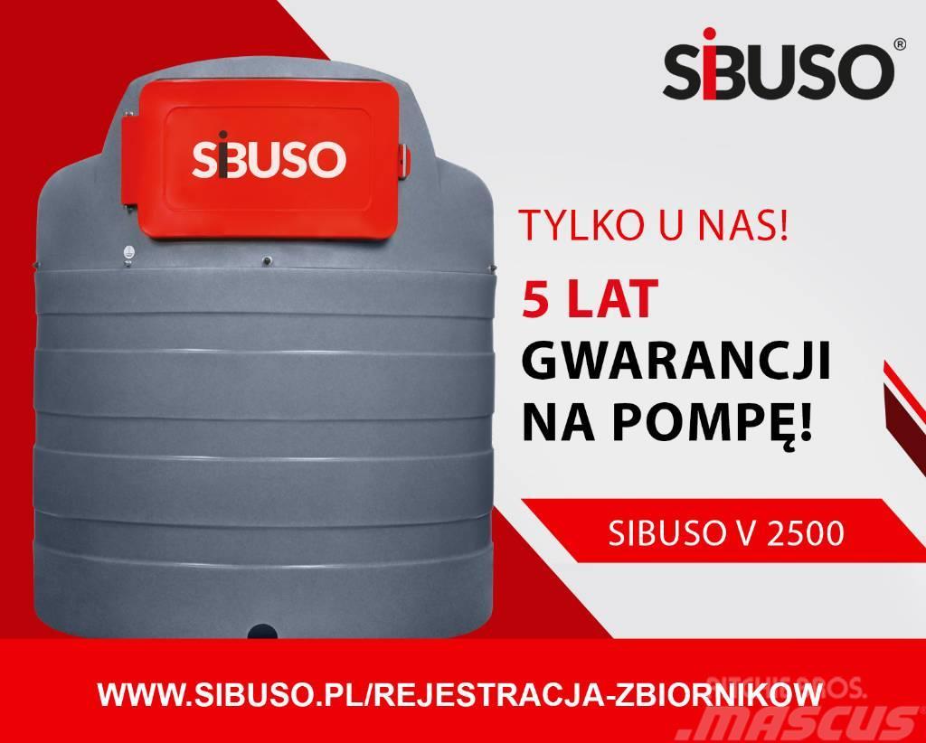 Sibuso 2500L zbiornik dwupłaszczowy Diesel Säiliöt