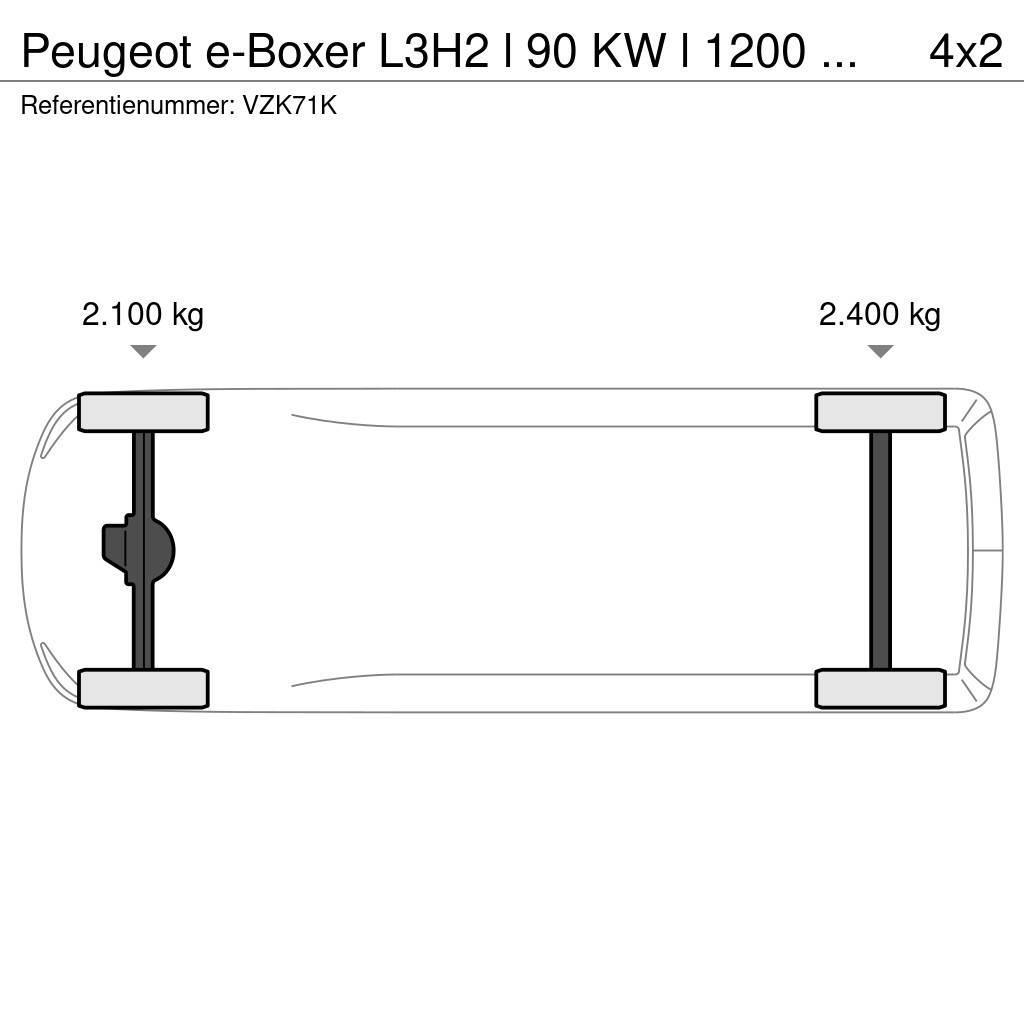 Peugeot e-Boxer L3H2 l 90 KW l 1200 KM l AIRCO l NAVI l CA Jakeluautot