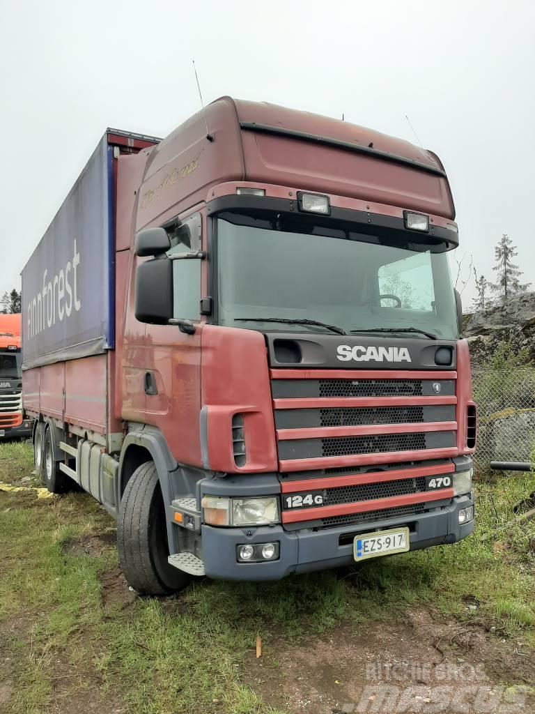 Scania R 124 Pressukapelli kuorma-autot