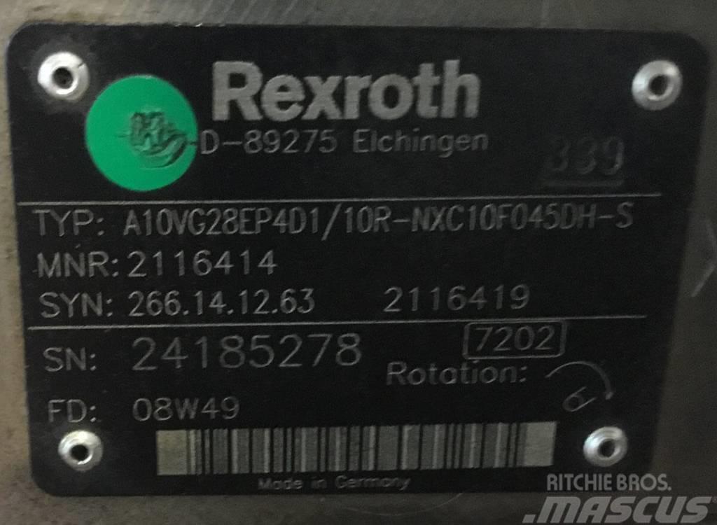 Rexroth A10VG28R Hydrauliikka