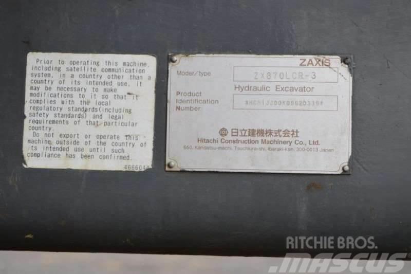 Hitachi ZX870 Minikaivukoneet < 7t