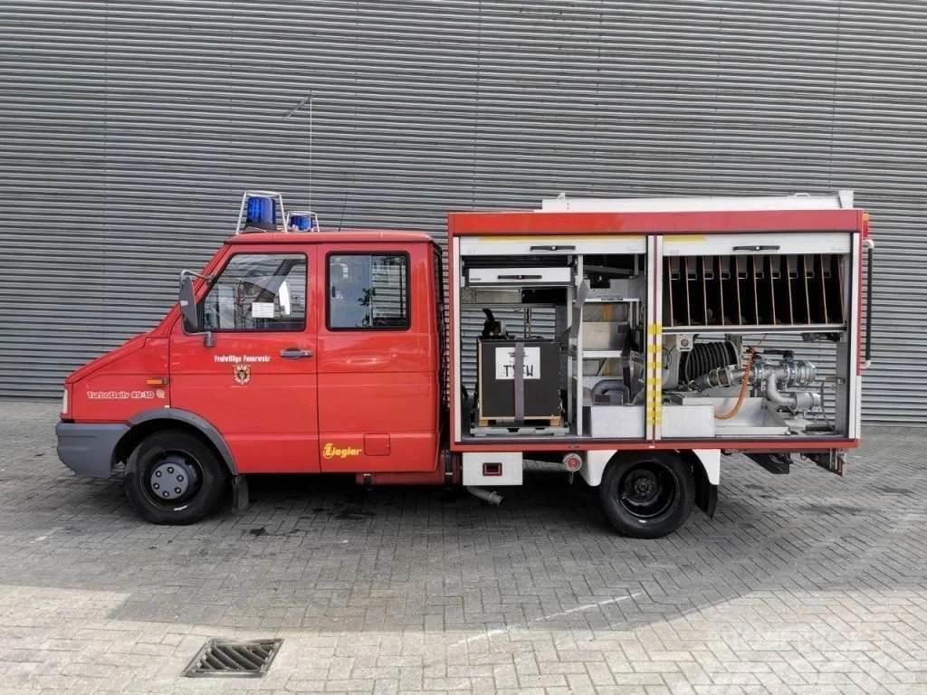 Iveco TurboDaily 49-10 Feuerwehr 15.618 KM 2 Pieces! Paloautot