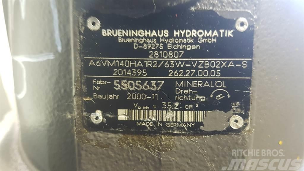 Brueninghaus Hydromatik A6VM140HA1R2/63W -Volvo L40B-Drive motor/Fahrmotor Hydrauliikka