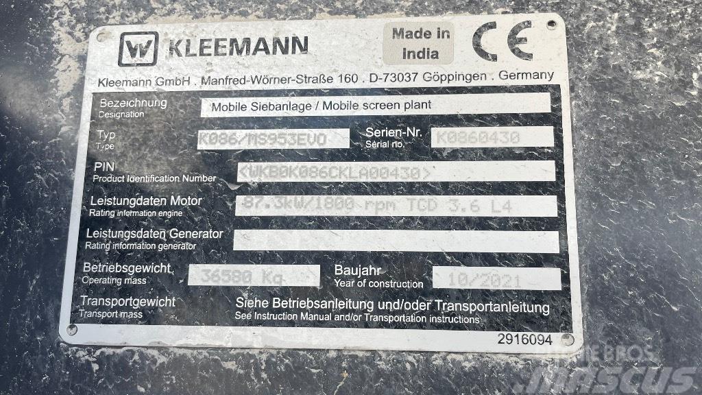 Kleemann 953 Seulat