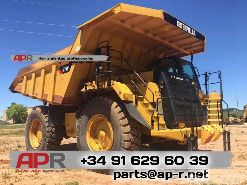 CAT 777 F / USED PARTS - COMPONENTS / RECAMBIOS Maansiirtoautot