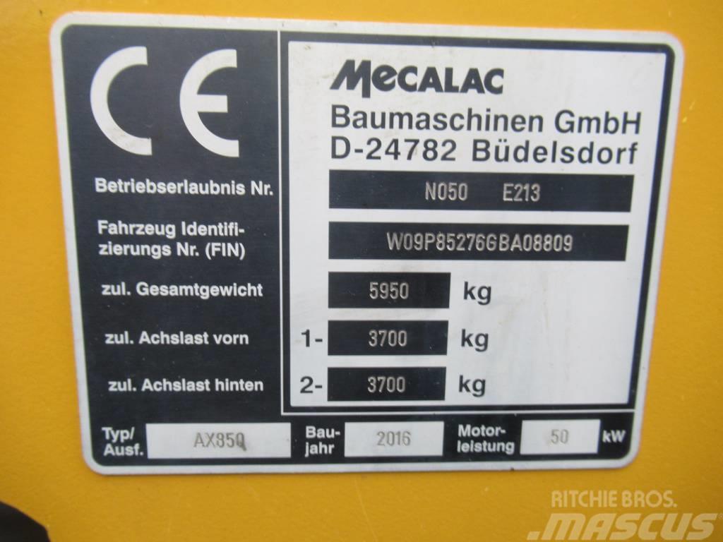 Mecalac AX 850 35KM/H Pyöräkuormaajat