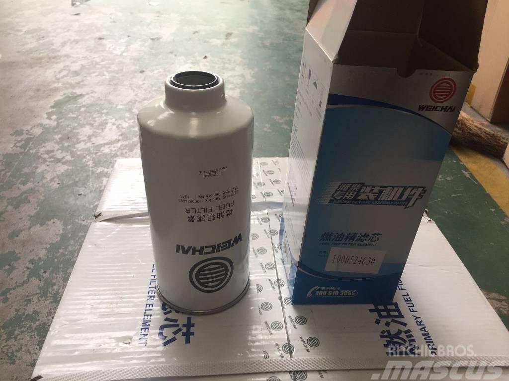 Weichai fuel filter 1000524630 original Hydrauliikka