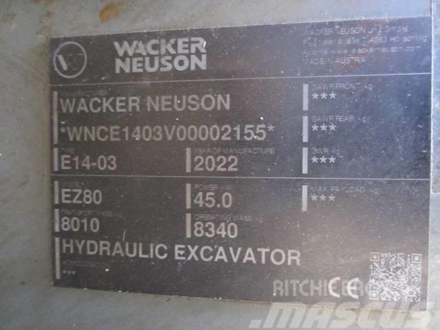 Wacker Neuson EZ 80 Midikaivukoneet 7t - 12t